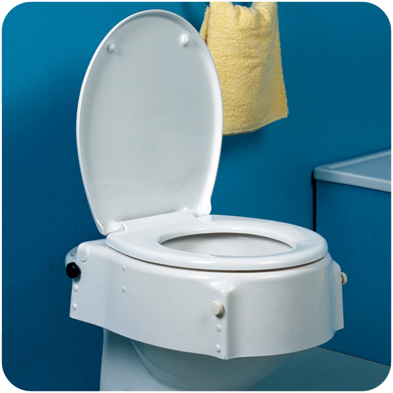 Assento Elevador WC 5-10-15cm. com Tampa sem Braços — Behrend
