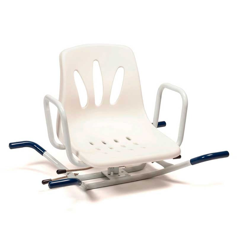 Asiento de Bañera Giratorio de Acero Inoxidable Pintado — Prim