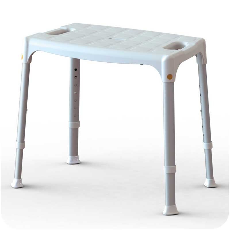 Banqueta de Ducha de Aluminio — Ayudas Dinámicas