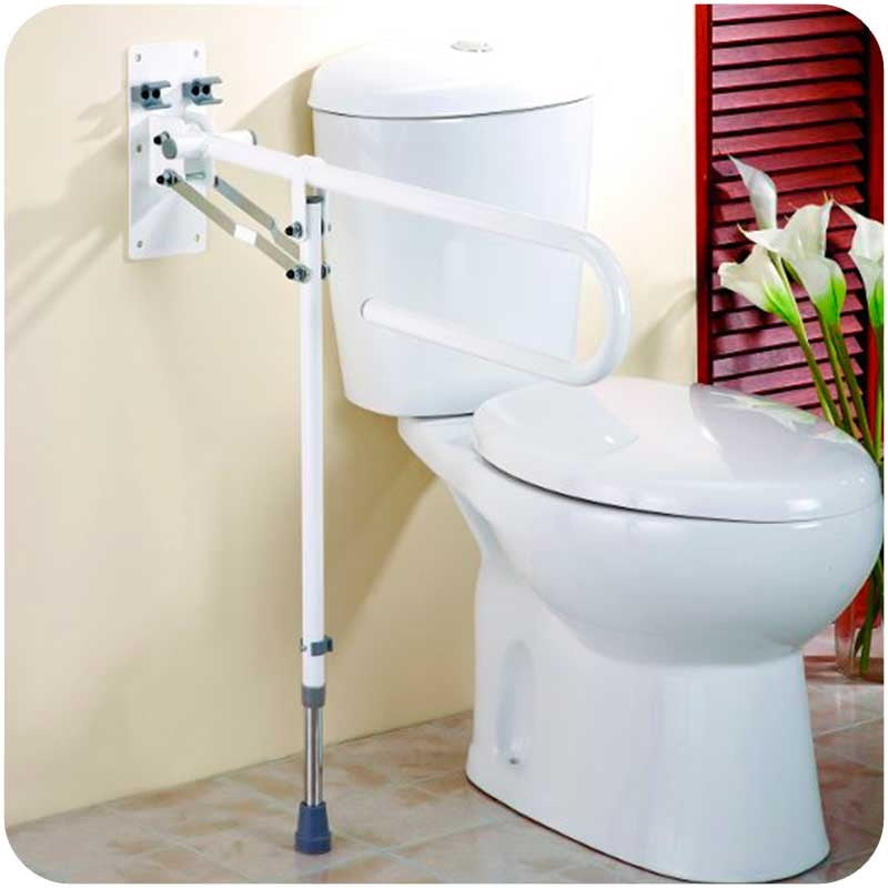 Asidero Abatible Doble con Pata Regulable