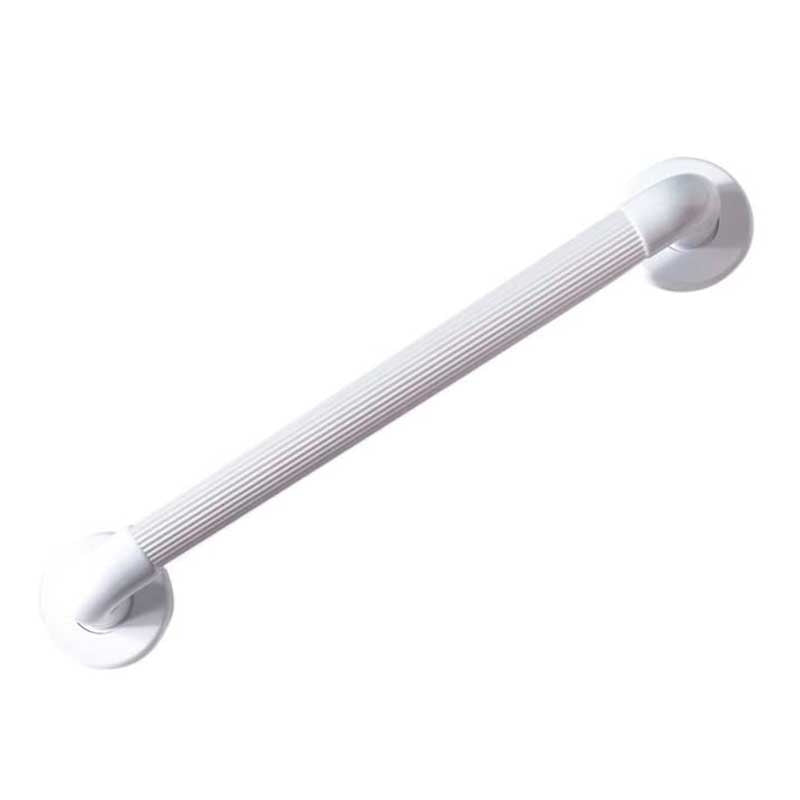 Asidero de Baño 45cm Estriado Blanco — Sundo Homecare