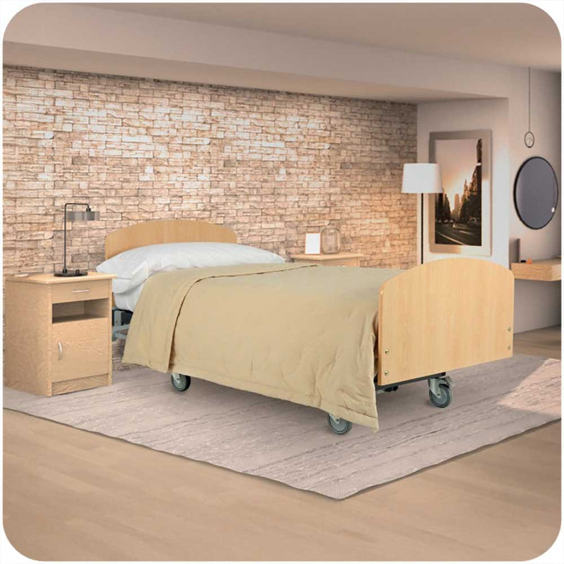 Cama Articulada 4 Planos 'ECO2' +Carro +Cabeceira/Piecero +Barandilhas +Colchão