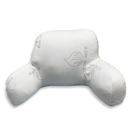 Almohada Lumbar para Lectura con Aloe Vera