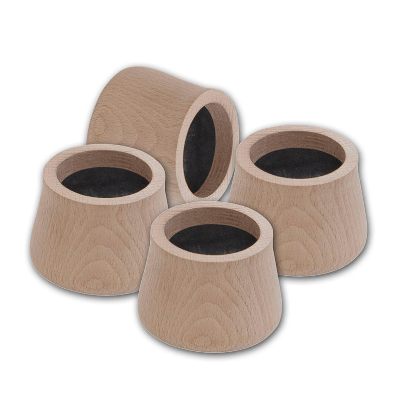 Conos de Elevación de Madera 5cm. x 5,5Ø (4 Unidades) — Ayudas Dinámicas