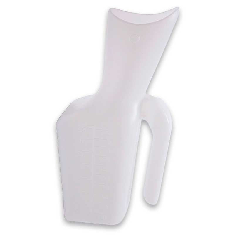 Botella de Orina Femenina Soporte Vertical — Bravery