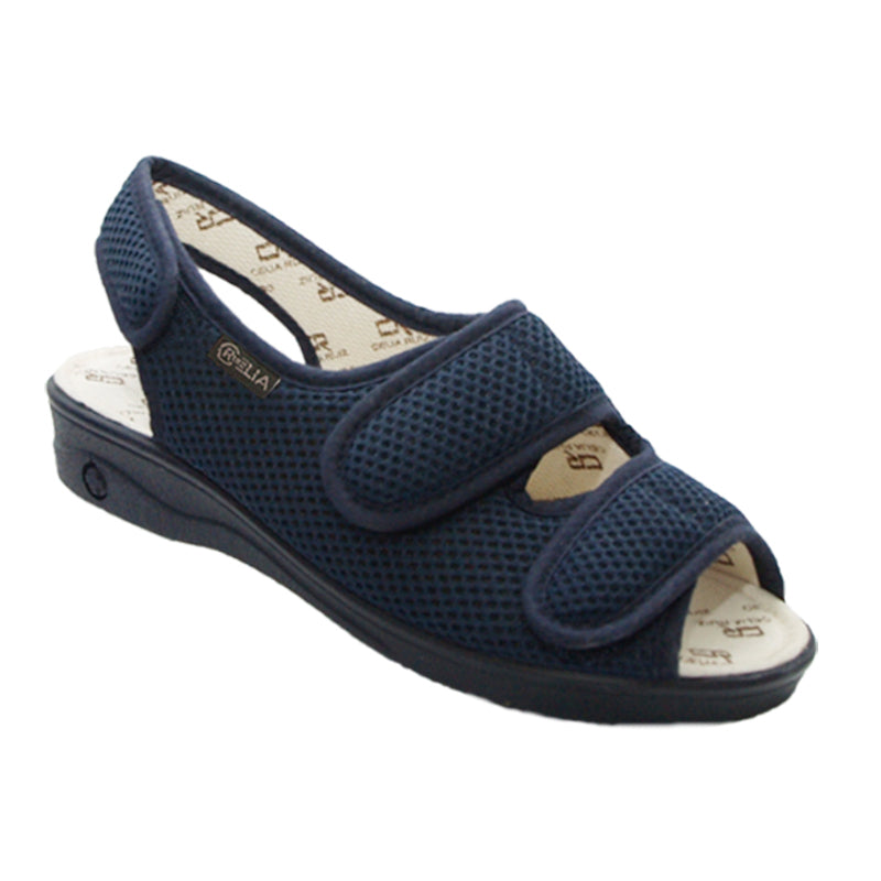 Chinelos Rede Aberta Duplo Velcro — Celia Ruiz
