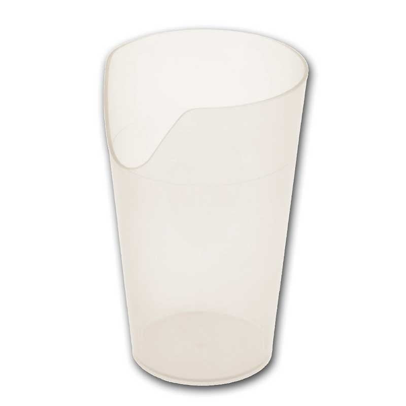 Copo Ergonómico 'Nosey' Translúcido (250ml.)