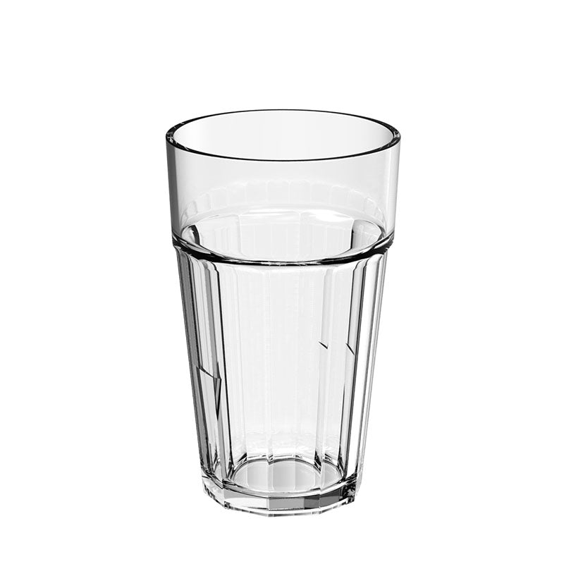 Vaso Agua/Zumo Irrompible Transparente 300ml. (12uds) — Rinocup