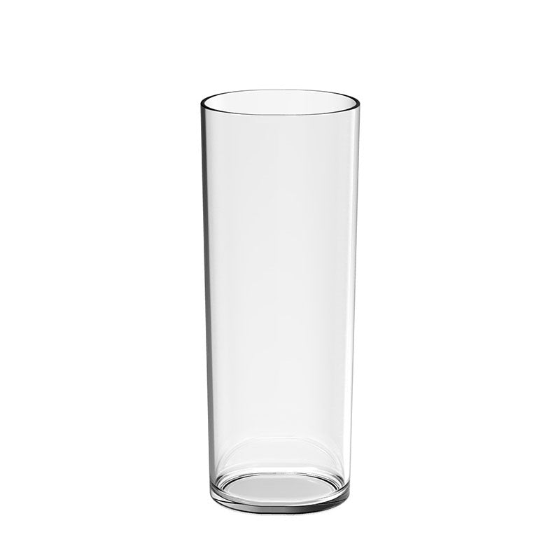 Vaso Tubo Irrompible Transparente 330ml. (12uds) — Rinocup