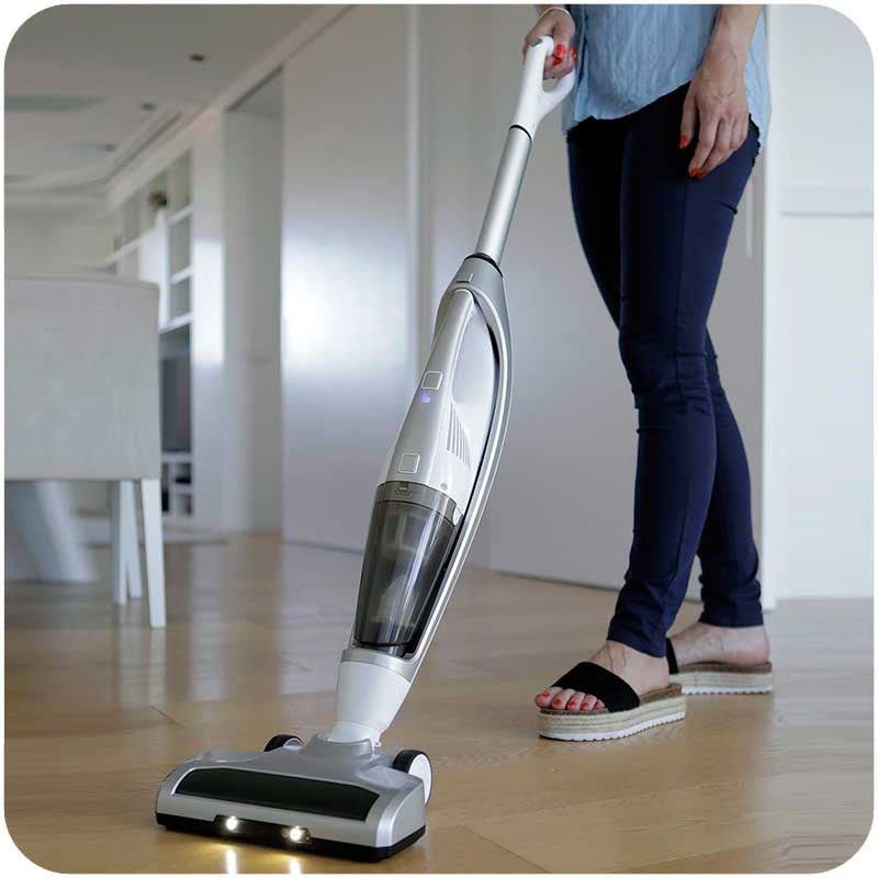 Aspirador Vertical e Mop Sem Fios — JRD