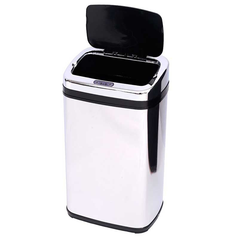 Papelera con Sensor de Apertura Automática — Bienestar Senior