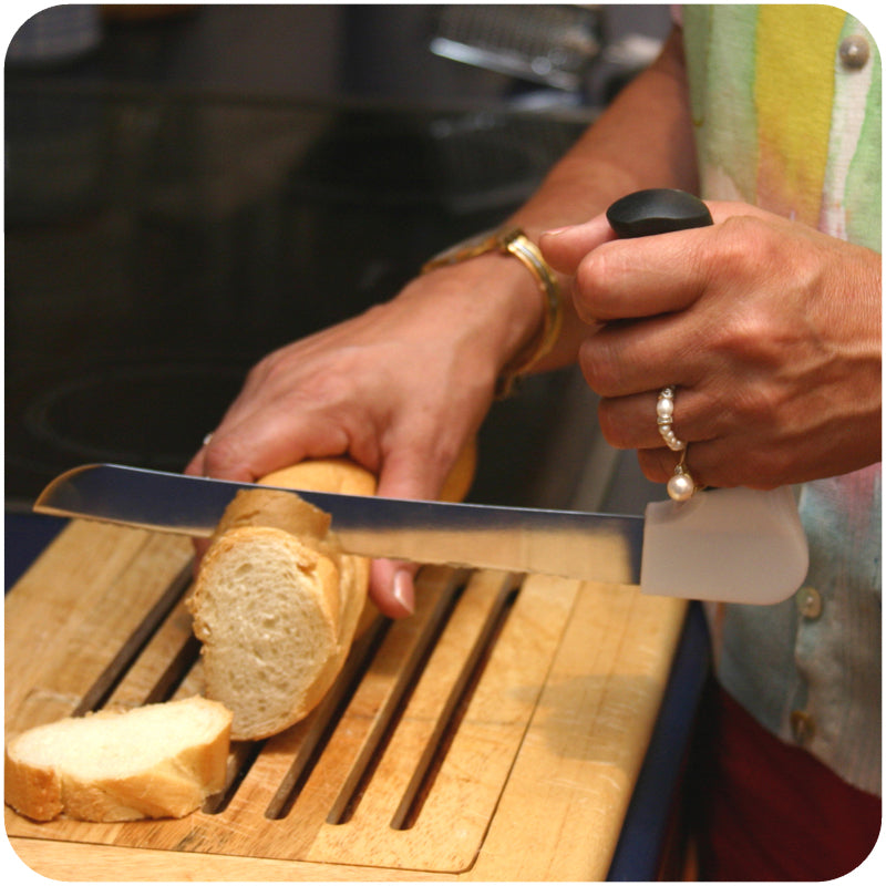 Cuchillo Pan con Mango Ergonomico