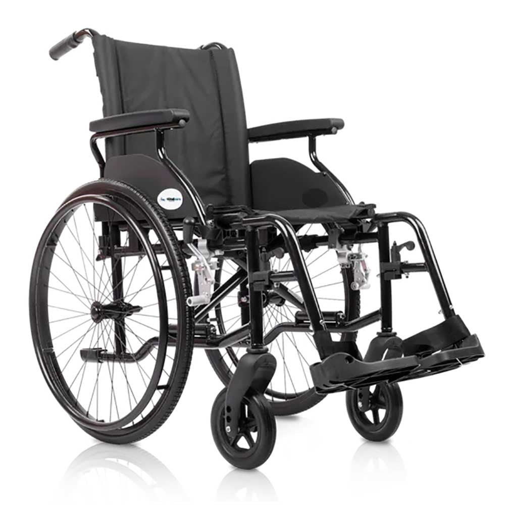Silla de Ruedas Aluminio (Rueda 600mm. Macizas) — Totalcare