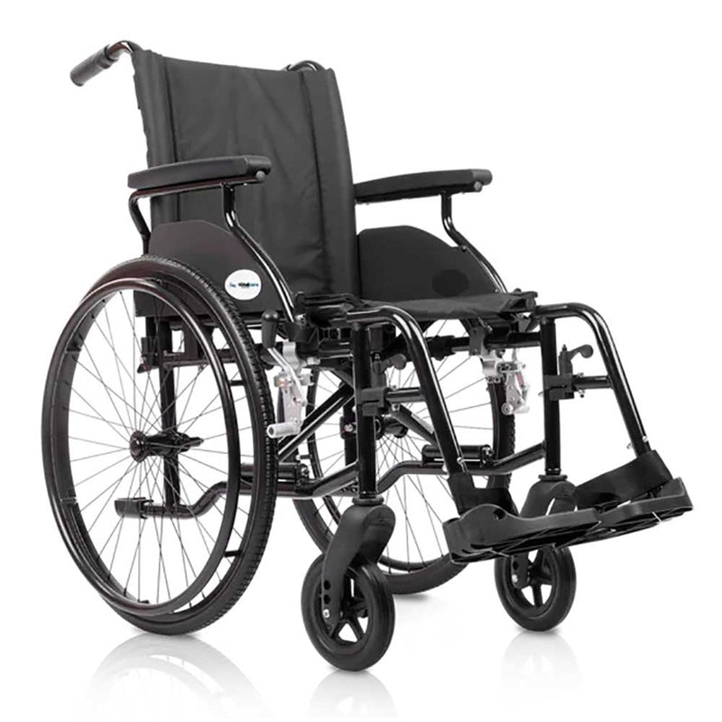 Silla de Ruedas Aluminio (Rueda 600mm. Macizas)