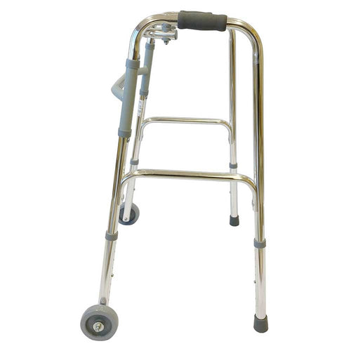 Andador Aluminio Plegable con Ruedas Delanteras
