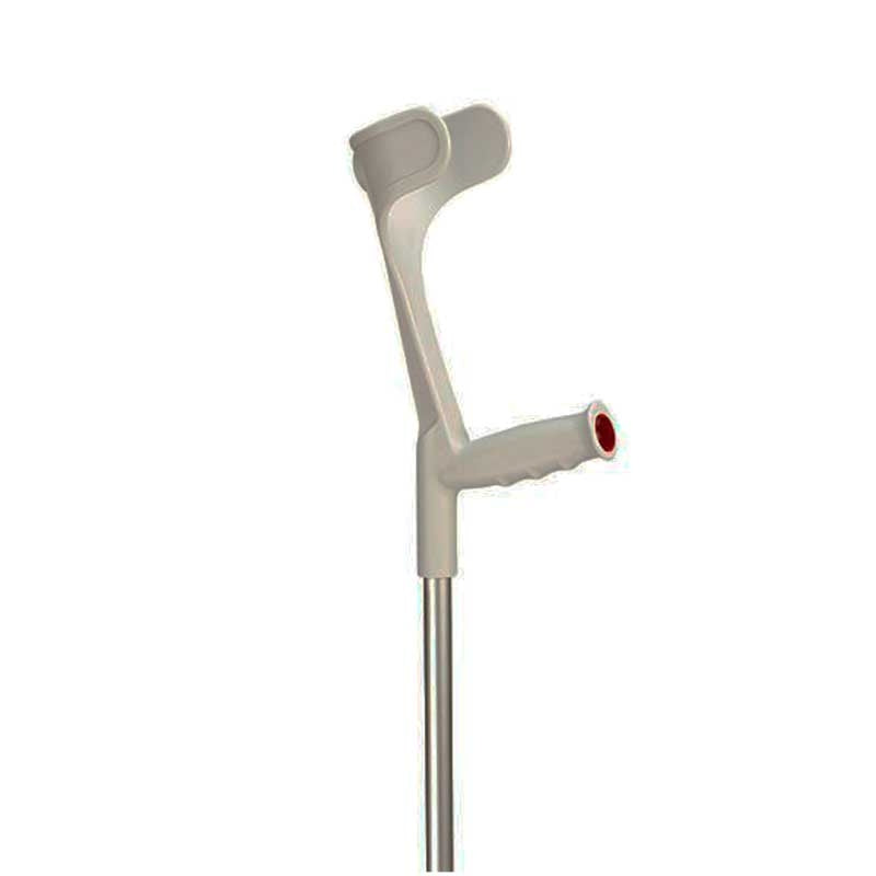 Muleta de Aluminio (76-96cm.) Puño Anatómico -Gris-