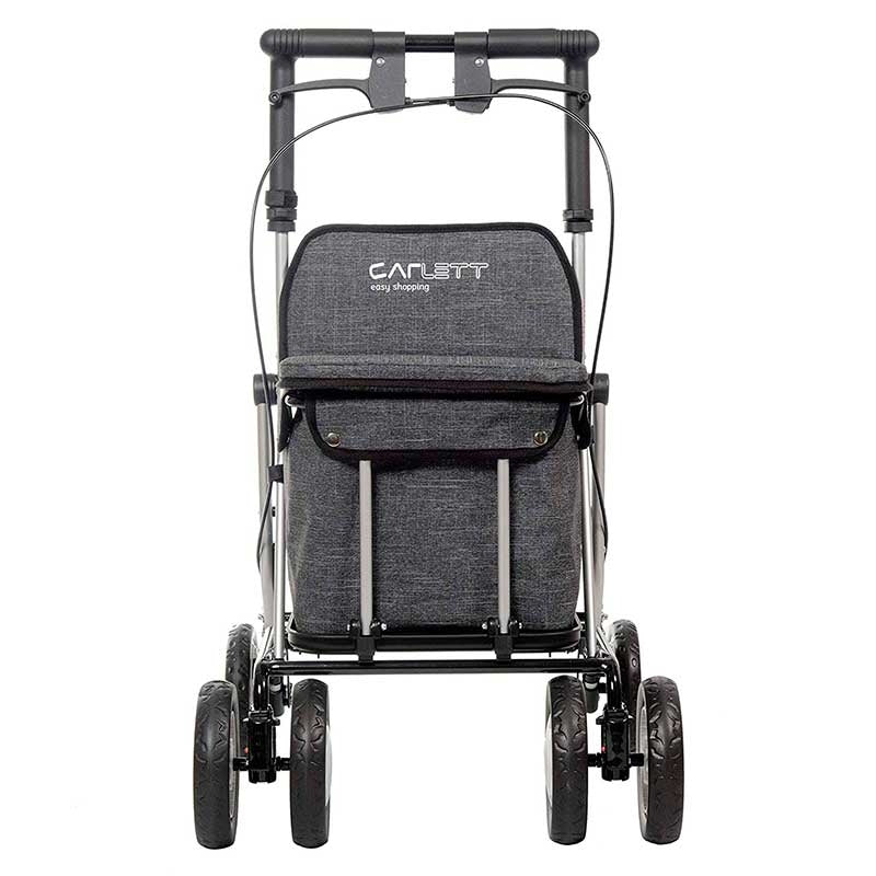 Carrito de Compra Estable de Aluminio