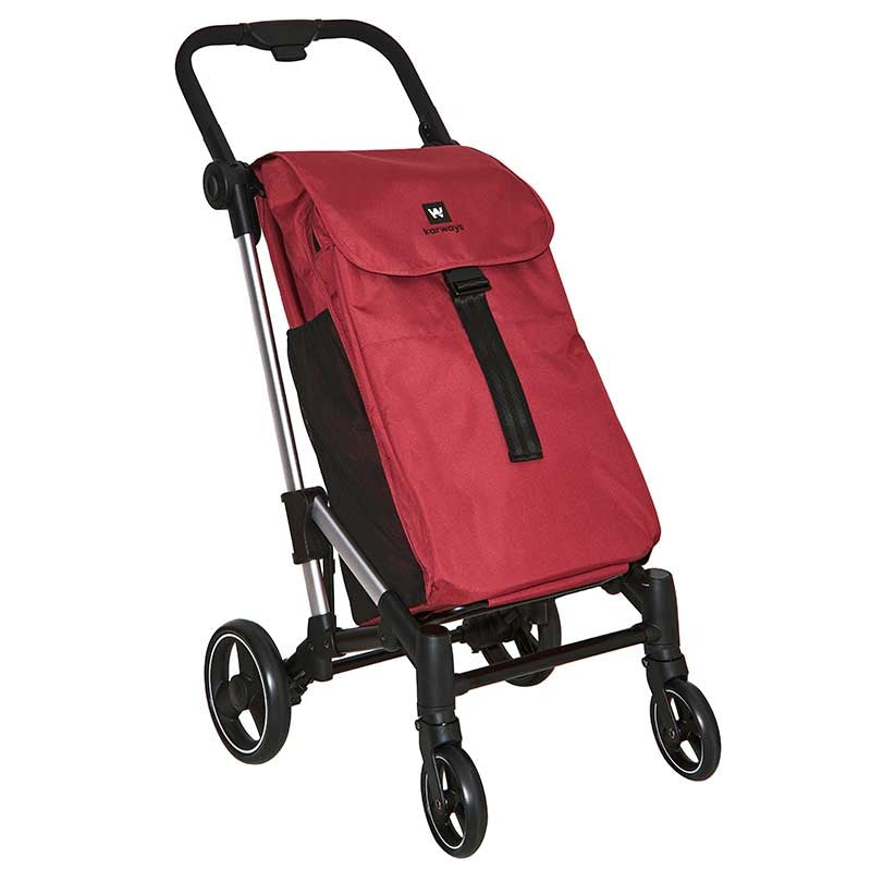 Carrito de Compra Plegable Voss -Wine- — Karways