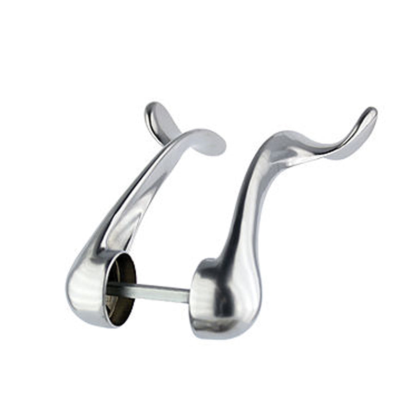 Manilla de Puerta Ergonomica 'Ulna' Silver — Ulna