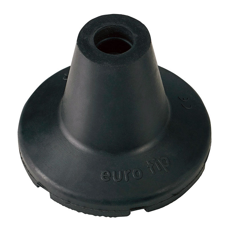 Contera Negra Ø17/19mm. Base Ancha (1 ud.)