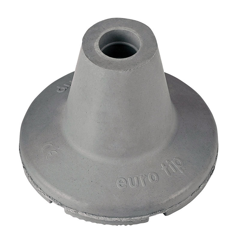 Contera Gris Ø17/19mm. Base Ancha (1 ud.)