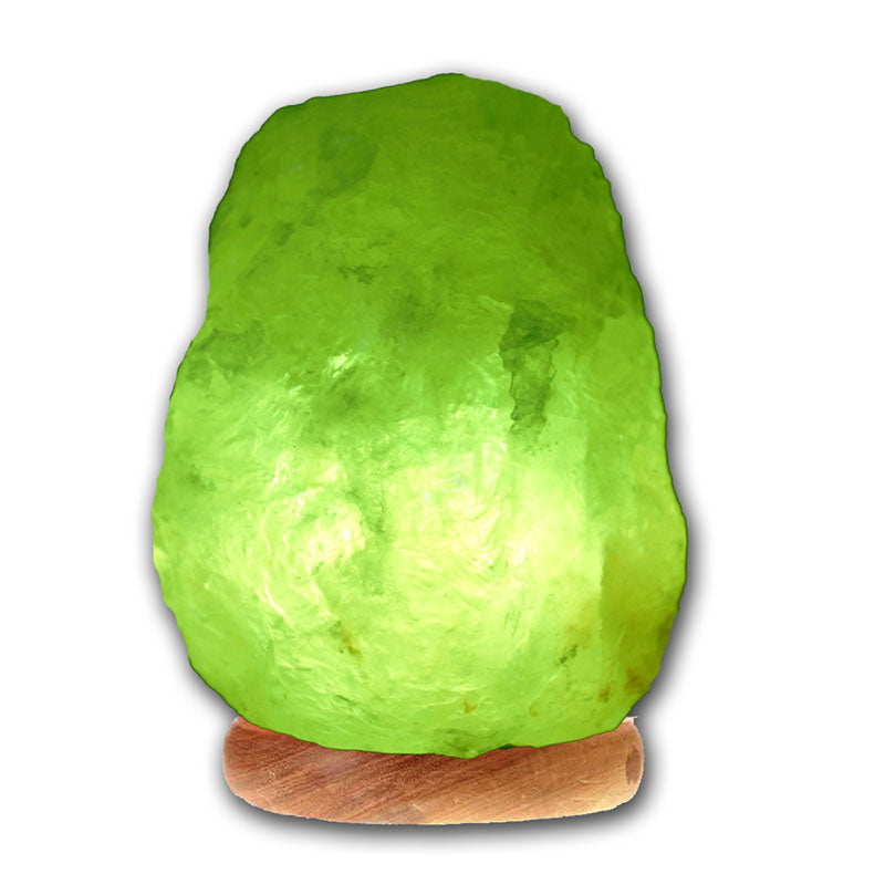 Lampara Sal Himalaya Verde: Equilibrio