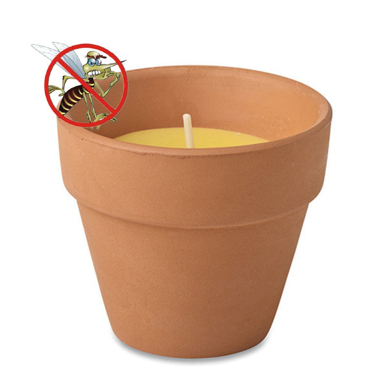Maceta Mediana Antimosquitos Citronella (16x15cm.) — Bienestar Senior
