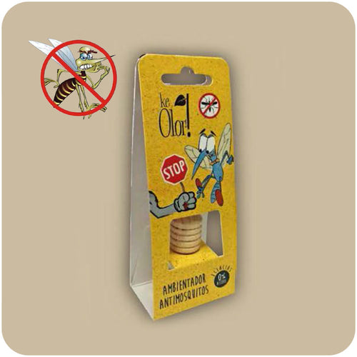 Ambientador Antimosquitos Citronella Base Madera 7ml.