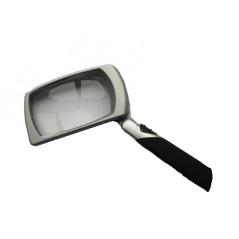 Lupa Con Mango Plegable Iluminacion Led