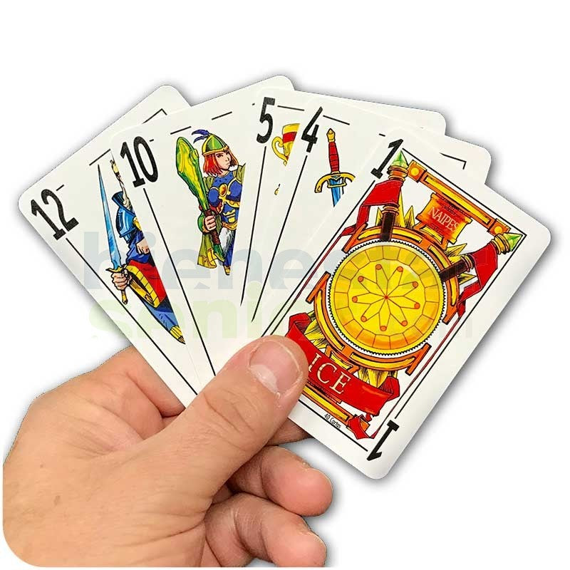 Baralho Espanhol Maxi Números Grandes (50 Cartas)