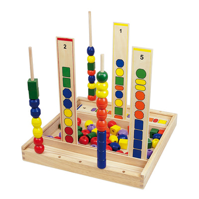 Juego Formas Ensartables