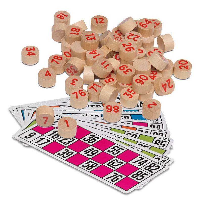 Pack Cartões e Fichas XXL Bingo/Loteria