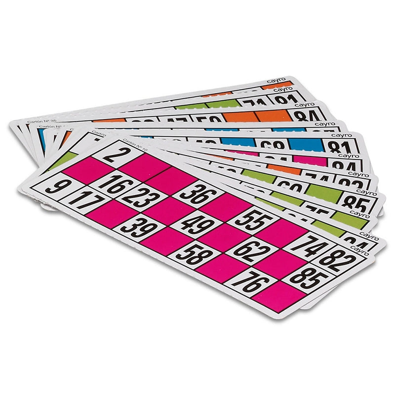 Cartões Loteria/Bingo XXL — Cayro