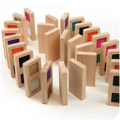 Juego Domino Texturas y Colores