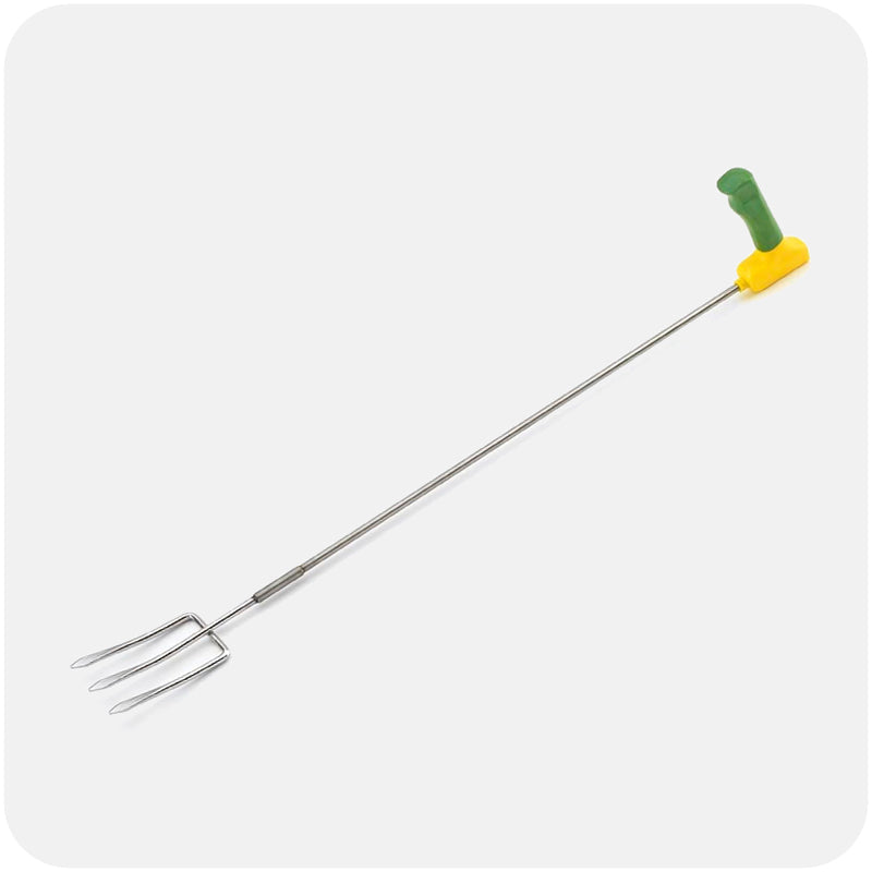 Herramienta de Jardin Extra Larga. Tridente