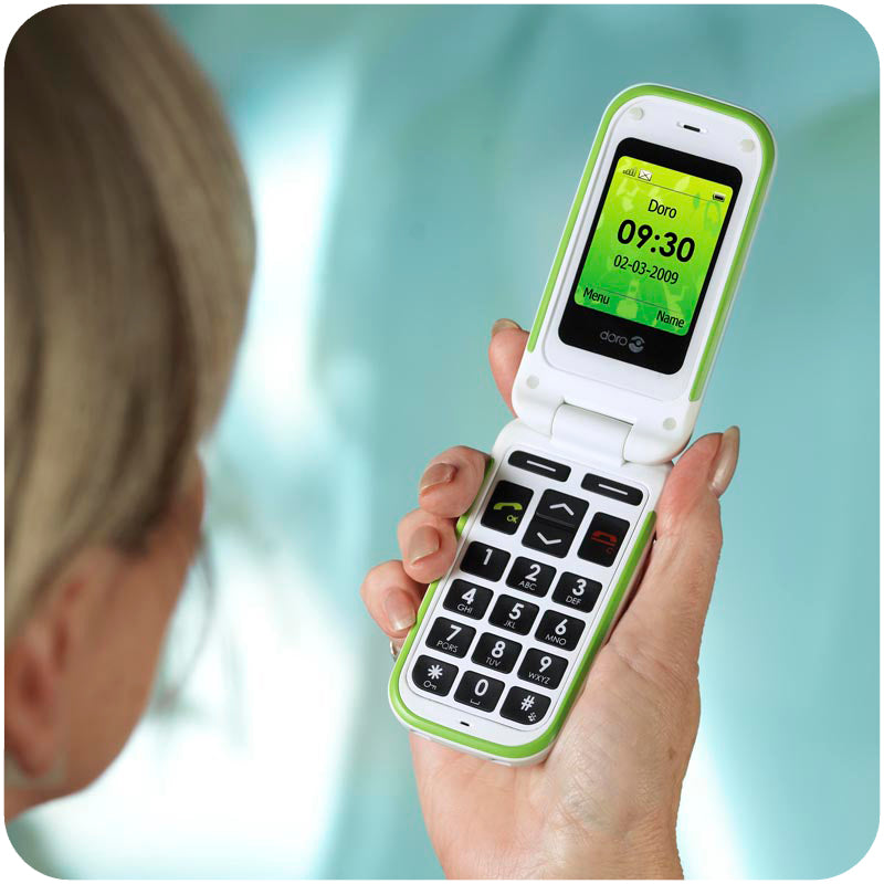 Doro PhoneEasy 410 - Telemóvel Teclas Grandes e Tapa — Doro