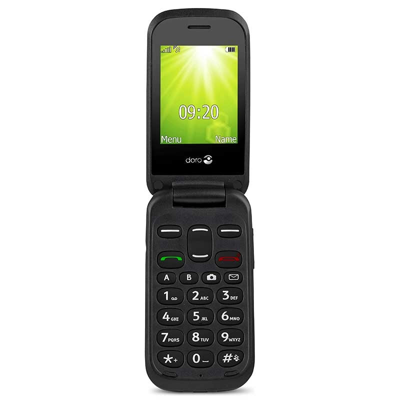 Teléfono Móvil (Doro 2404) Tapa -Negro- — Doro