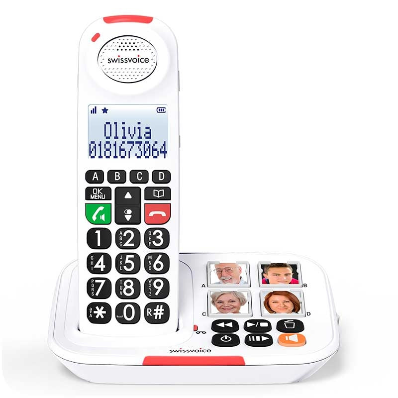 Telefono Inalambrico Base Fototeclas Xtra 2155 — SwissVoice