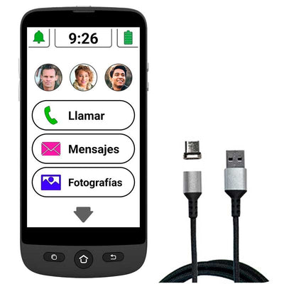 Teléfono Smartphone Swissvoice S510-M (Carga Magnética)