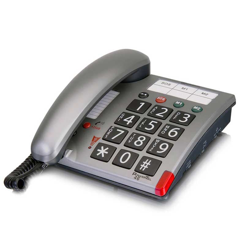 Teléfono Amplificado PowerTel 46 — Amplicomms