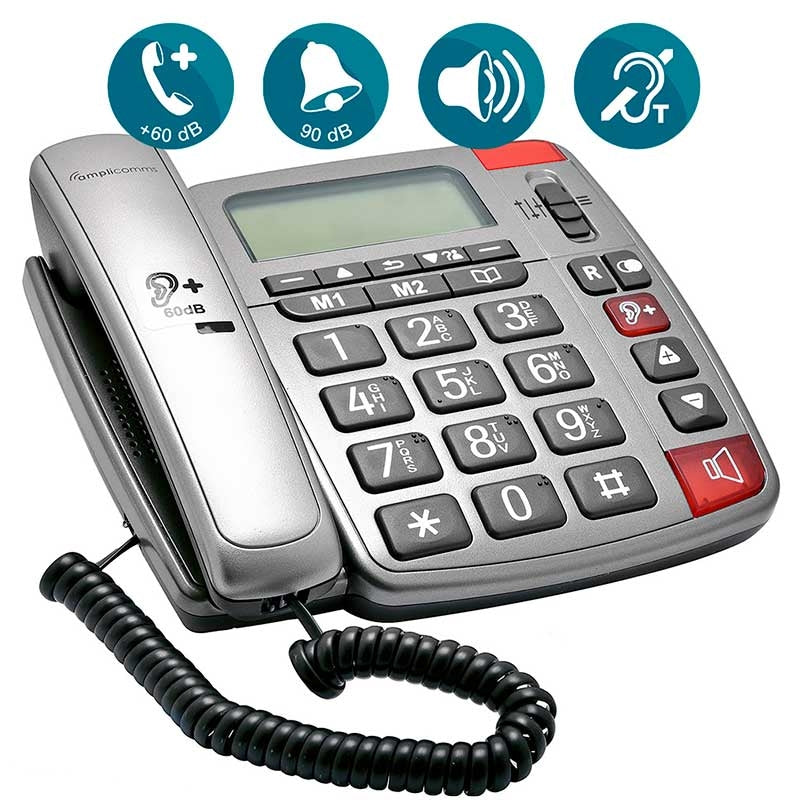 Telefono Amplificado PowerTel 196 — Amplicomms
