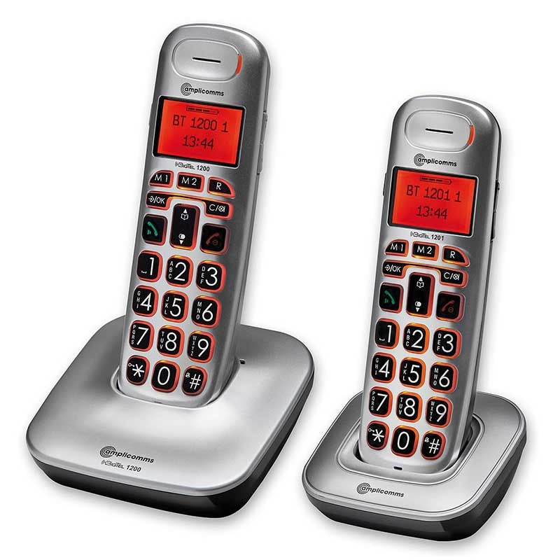 Telefono Inalambrico Amplificado DUO BigTel 1202