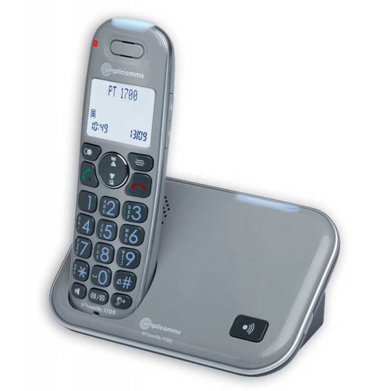 Teléfono Inalámbrico Amplificado PowerTel 2700 — Amplicomms