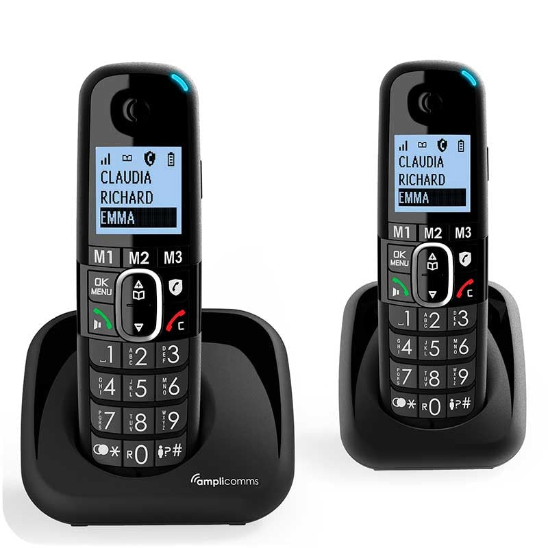 Telefono Inalambrico Amplificado DUO BigTel 1502 — Amplicomms