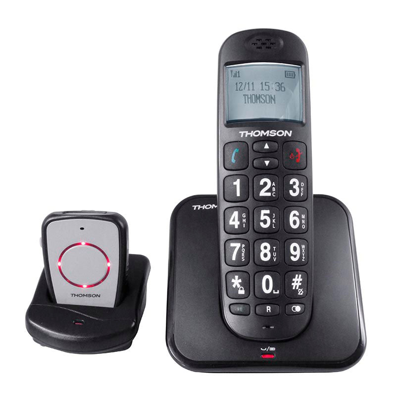 Teléfono Inalámbrico + Mando SOS (Thompson Conecto 300)