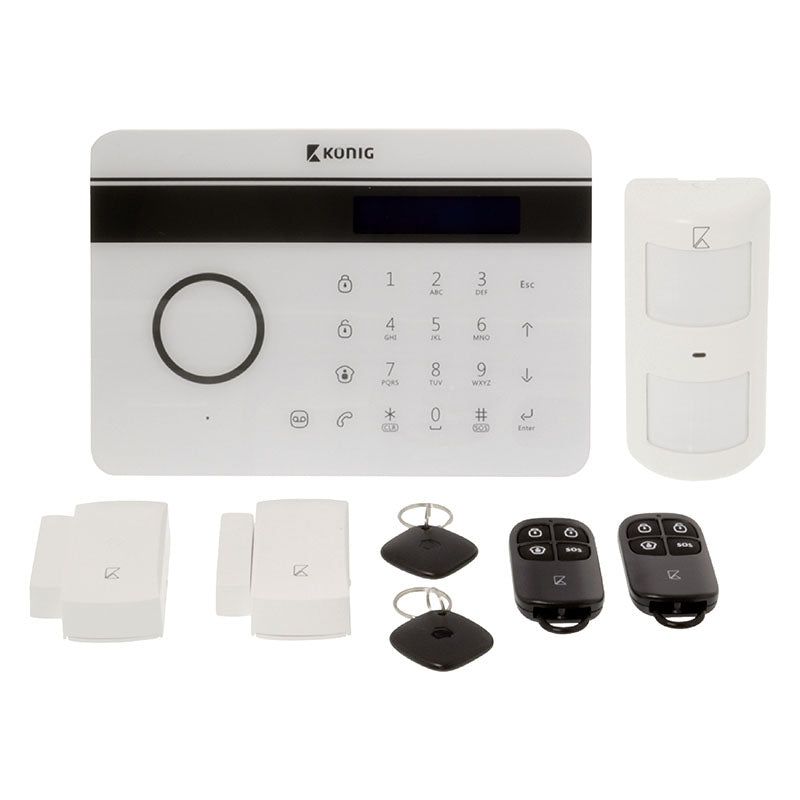 Sistema de Alarma Inalambrico Pstn/Gsm — König