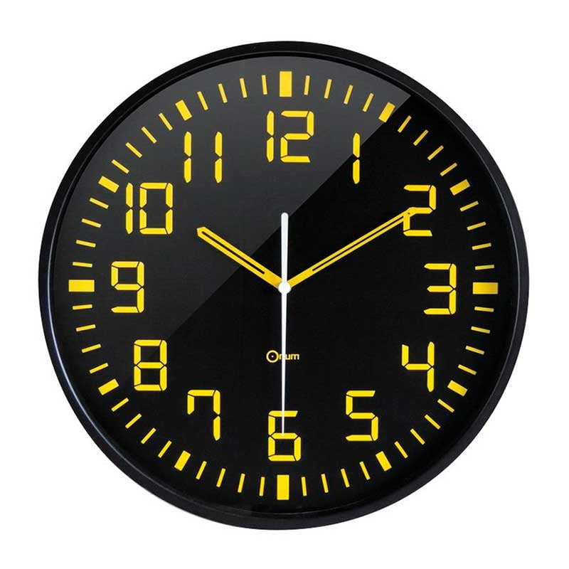 Reloj Silencioso Alto Contraste 30 cm. — EMO