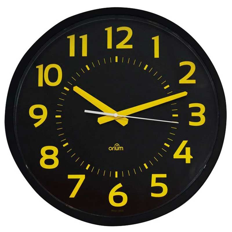 Reloj Silencioso Alto Contraste 40 cm.