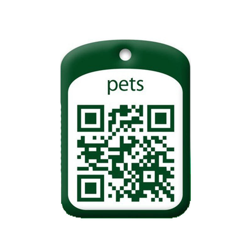 Placa de Identificación con Código QR para Mascotas — Silincode