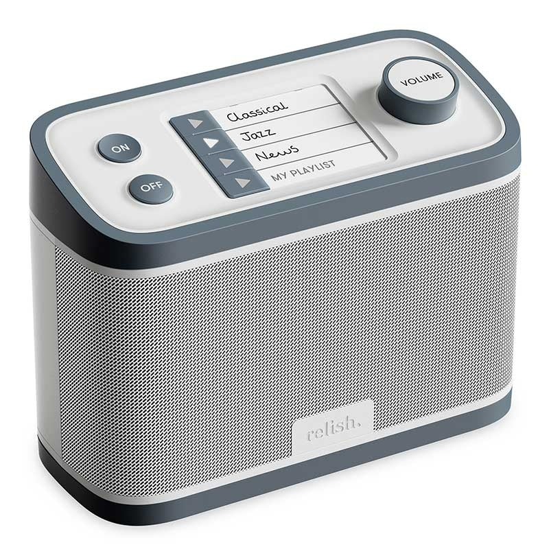 Rádio Reprodutor Musical Fácil — Relish.